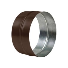 Ниппель ф130 коричневый из оцинкованной стали
