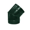 Полуотвод ф500 45° зеленый из оцинкованной стали
