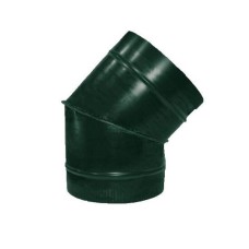 Полуотвод ф500 45° зеленый из оцинкованной стали
