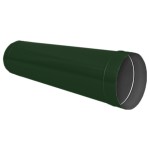 Воздуховод (труба) ф450 1 м зеленый из оцинкованной стали