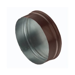 Заглушка ф230 коричневая из оцинкованной стали
