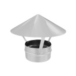 Зонт ф100 белый из оцинкованной стали