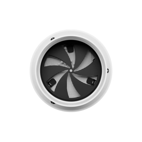 10SH  Решетка вентиляционная SH фланец D100 сетка разъемная на магнитах D120 ERA