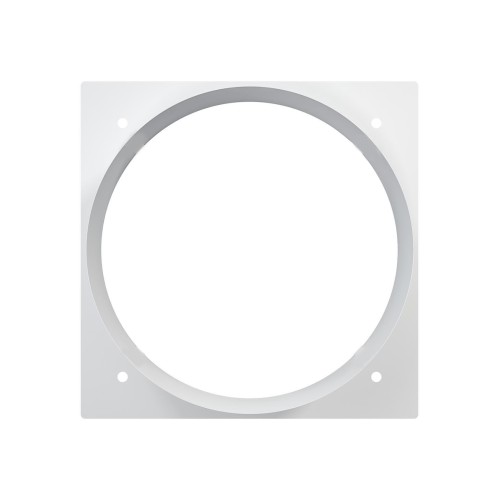 Фланец Ф D100 113х113 пластик ERA