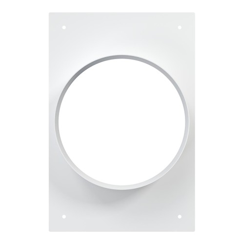 Фланец Ф D100 113х113 пластик ERA