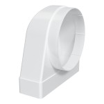 Переходник СККП D160 90° 60х204 пластик ERA