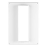 Пл. торцевая ПТП фланец 60х204 180х250 пластик ERA