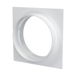 Пл. торцевая SKNP фланец D125 соединитель 165х150 пластик ERA