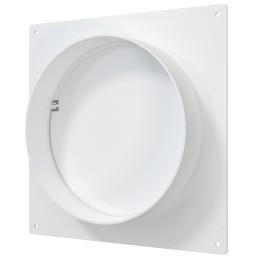 Пл. торцевая SKNPO фланец D150 соединитель обр.клапан 190x175 пластик ERA