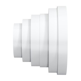 Переходник (редуктор) PU D160/150/125/120/100/80 пластик ERA