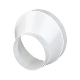 Переходник (редуктор) РЭП D125 эксцентриковый D150 пластик ERA