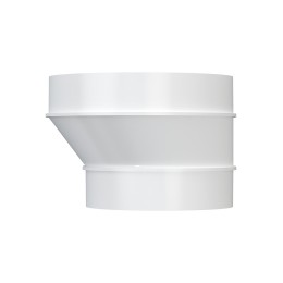 Переходник (редуктор) РЭП D125 эксцентриковый D150 пластик ERA