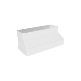 Переходник (редуктор) РПП 90х220 эксцентриковый 60х204 пластик ERA