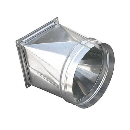 Переход 200х200/125 из оцинкованной стали