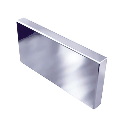 Заглушка торцевая 600x300 S- 0.5 без шины из оцинкованной стали 