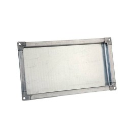 Заглушка торцевая 350х100 S- 0.7 на шине из оцинкованной стали