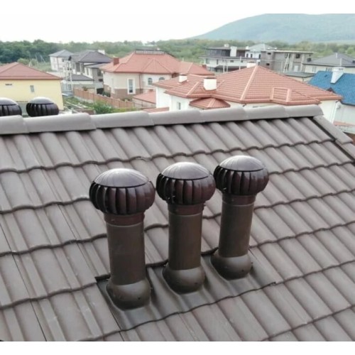 Комплект RRTV D160 для металлочерепицы Monterrey пластик Green ERA STREETLINE