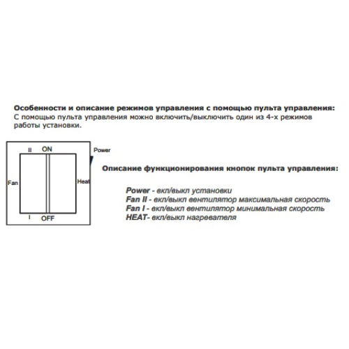 TkV-05 ПС-2 Сибирь (подогрев воздуха) Децентрализованная приточная установка Салюс