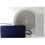 TkV-03 RF-SW Сибирь (подогрев воздуха) Децентрализованная приточная установка Салюс с пультом и сенсорной панелью