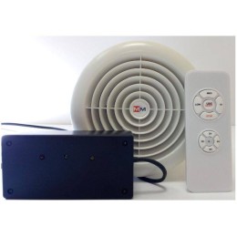 TkV-03 RF-SW Сибирь (подогрев воздуха) Децентрализованная приточная установка Салюс с пультом и сенсорной панелью