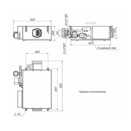 1000 Aqua приточная установка с водяным нагревателем