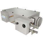 1000 Aqua F с фреоновым охладителем приточная установка с охлаждением и нагревом