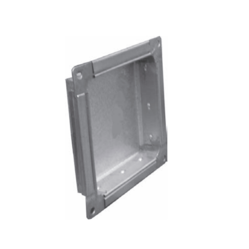 Заглушка торцевая 400х400 на шине из оцинкованной стали