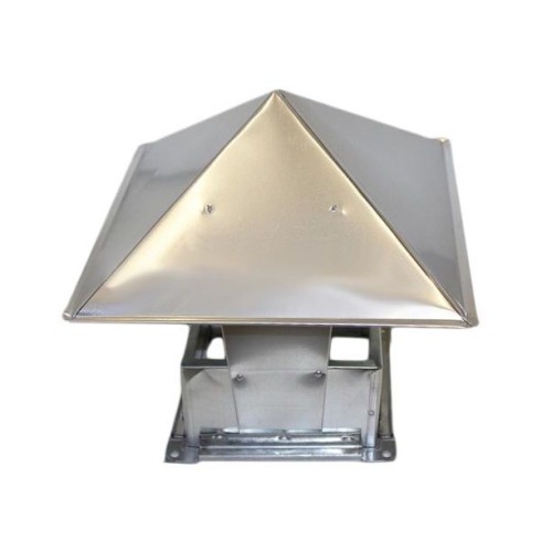 Зонт прямоугольный 150x100 S- 0.7 на шине из оцинкованной стали