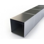 ВПО 200х100 L-1000 без шины воздуховод прямоугольный оцинкованный