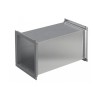 ВПО 150x150 L-1500 на шине воздуховод прямоугольный оцинкованный