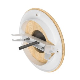 12,5DW Pine MS деревянный универсальный анемостат с распорными лапками