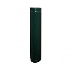 Воздуховод (труба) ф355 1 м зеленый из оцинкованной стали