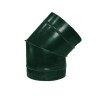 Полуотвод ф300 45° зеленый из оцинкованной стали