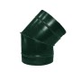Полуотвод ф140 45° зеленый из оцинкованной стали