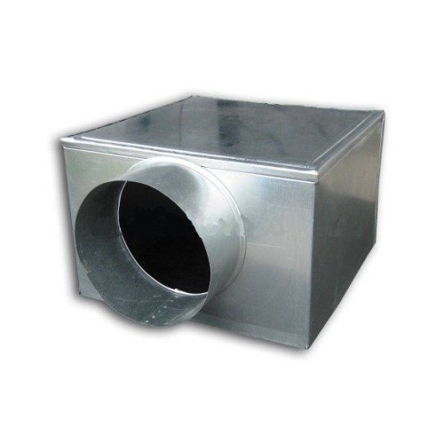 КСД 450х450 боковая врезка d160 камера статистического давления (адаптер) под вентиляционную решетку