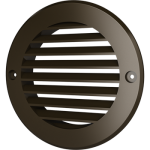10РКН кор Решетка вентиляционная РКН фланец D100 D136 ASA Brown ERA STREETLINE