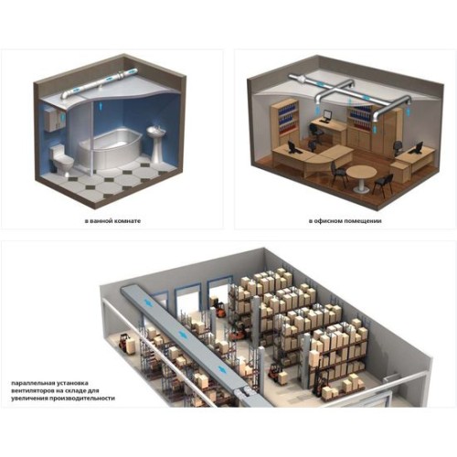 ТТ 160 ПРО Канальный вентилятор