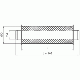 Шумоглушитель Shuft SCr 200/600