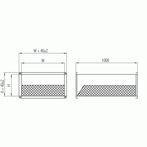 Шумоглушитель Shuft SRr 600х300/1000