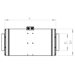 Вентилятор канальный изолированный Shuft SH 250 EC