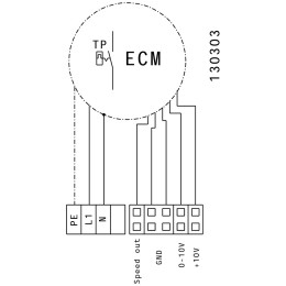 Вентилятор канальный изолированный Shuft SH 315 EC