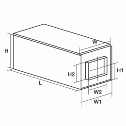 Установка приточная компактная моноблочная Shuft CAU 6000/3-60,0/3 VIM
