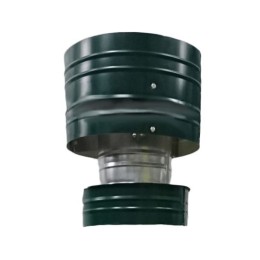 Дефлектор  150/220 нерж. 0,5/ оцинк. 0,5 зеленый