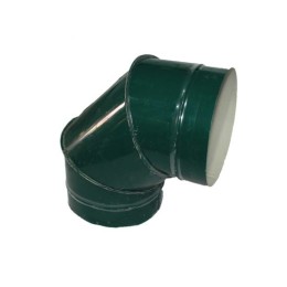 Отвод 90 250/310 оцинк. 0,5/оцинк. 0,5 зеленый