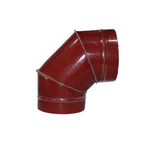 Отвод 90 250/310 оцинк. 0,5/оцинк. 0,5 красный