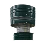 Дефлектор   80/160 нерж. 0,5/ оцинк. 0,5 зеленый