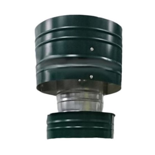 Дефлектор   80/160 нерж. 0,5/ оцинк. 0,5 зеленый