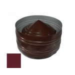 Дефлектор 250/310 оцинк. 0,5/оцинк. 0,5 вишневая