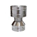 Дефлектор 200/280 AISI 430 нерж. 0,5 / AISI 430 нерж. 0,5