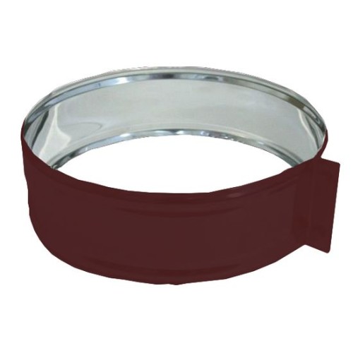 ХСН хомут стяжной Ф280 нерж. 0,5 красный